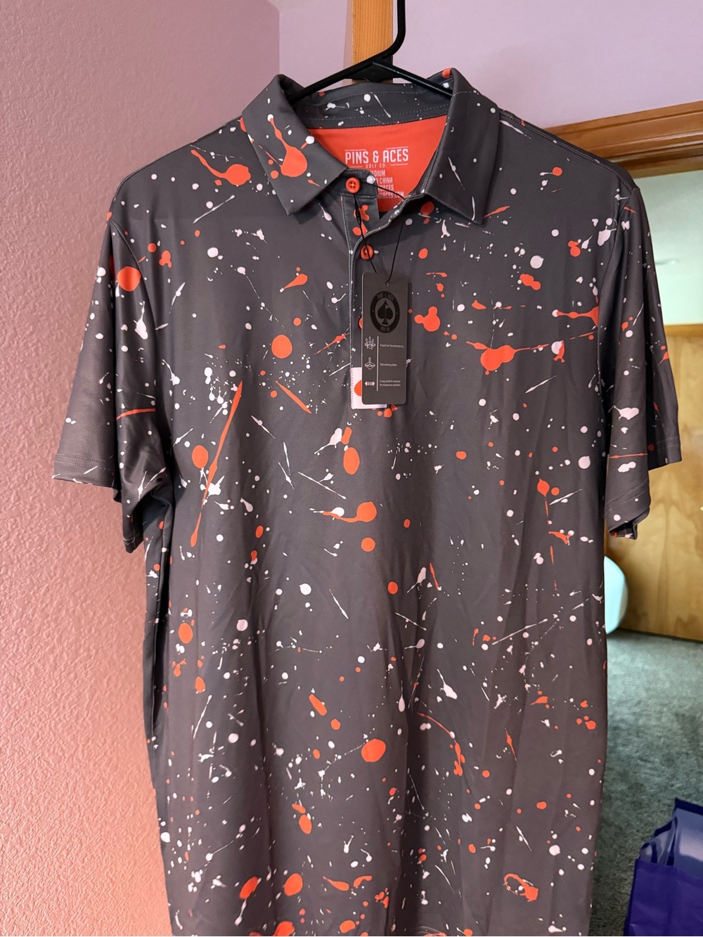 Pins and Ace’s Men's Golf Polo